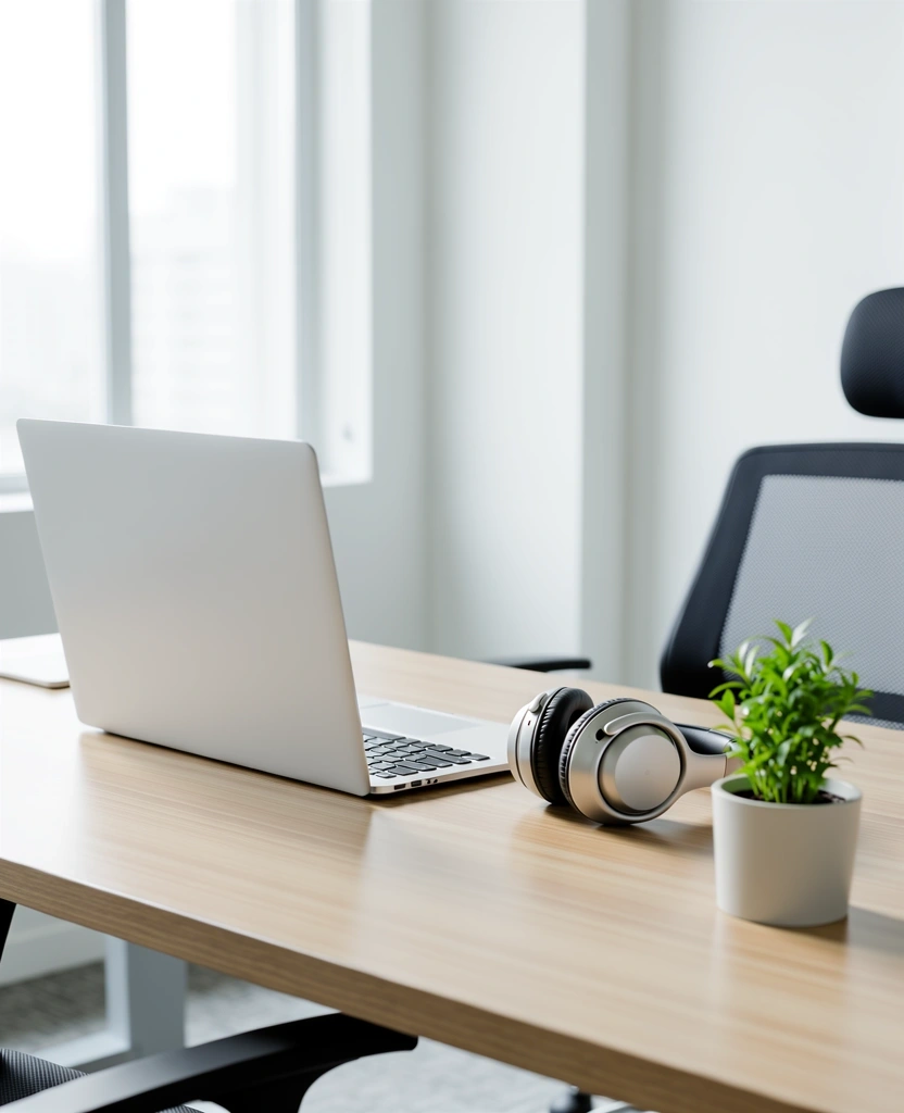 Entorno de trabajo enfocado en bienestar auditivo